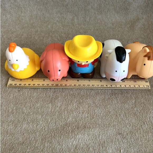 Vintage Fisher Price Farm Toys Chunky Figures - Picture 3 of 8